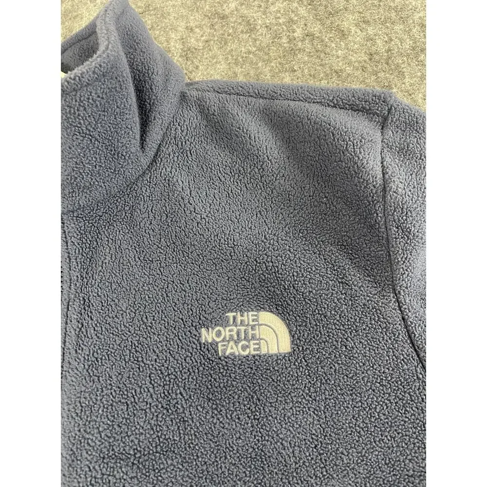 The North Face Jacket Mens Extra Large Blue Fleece Full Zip Sweater N253
